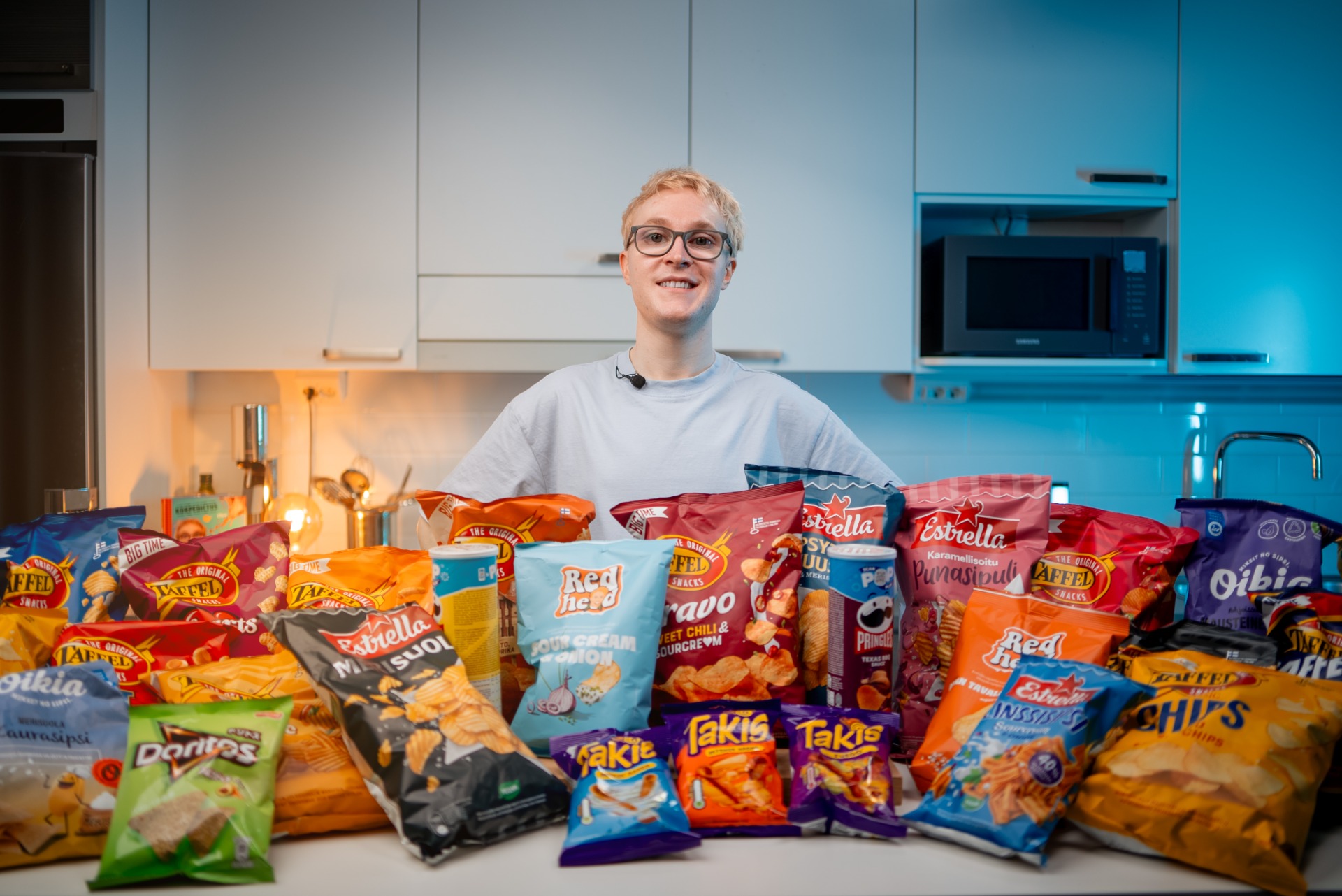 Kaikki kaupan sipsit Korpen keittiössä Kasper Korpela Korpedictus